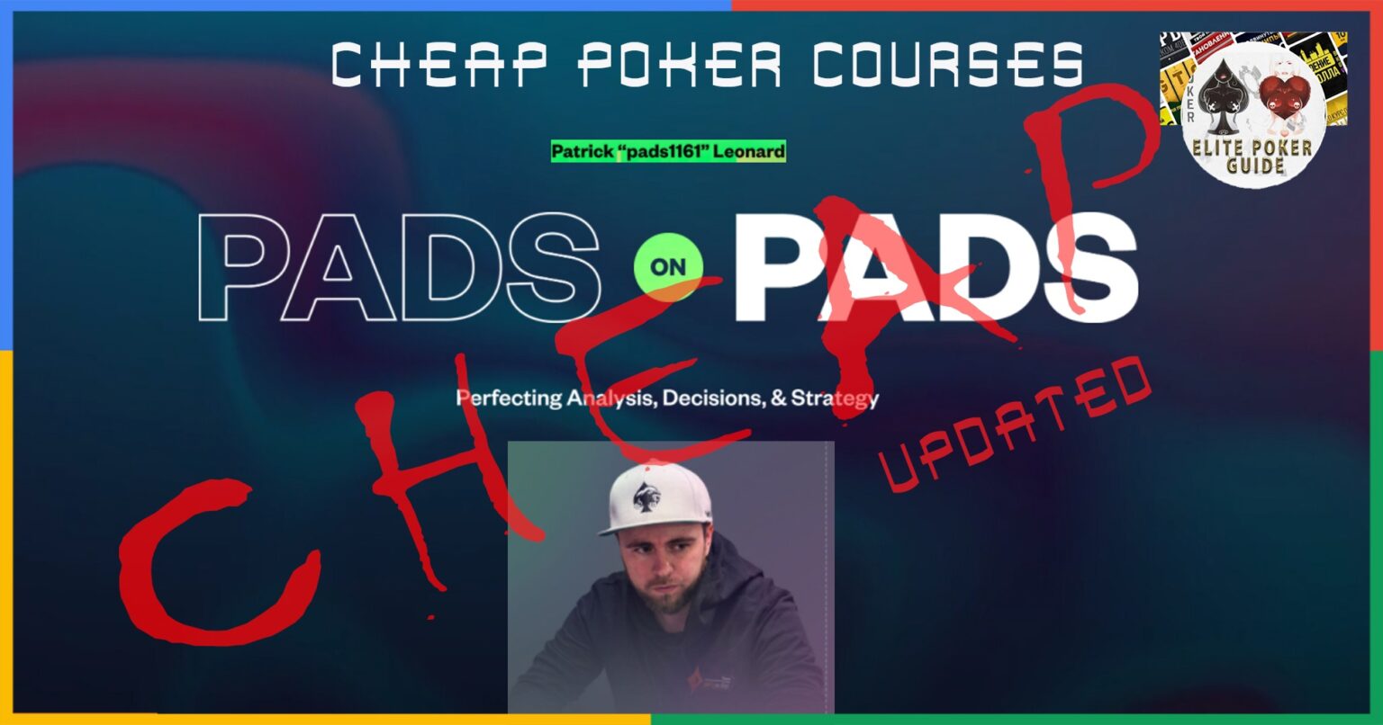 RUN IT ONCE PADS ON PADS + Updated 2023 - Royal Poker courses