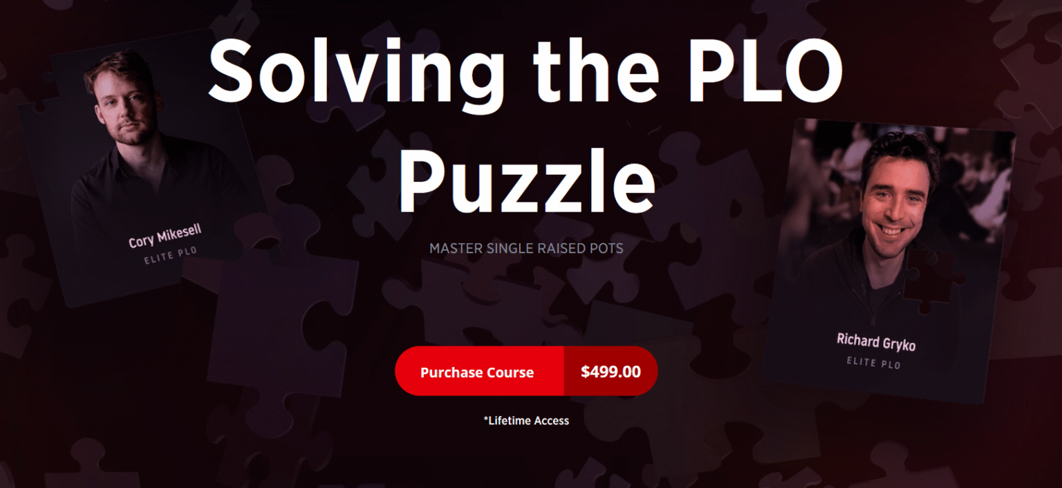 Run It Once PLO Puzzle - Royal Poker courses
